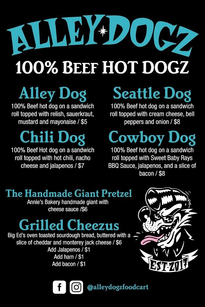 Alley Dogz Menu image 3