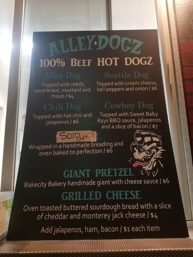 Alley Dogz Menu image 4